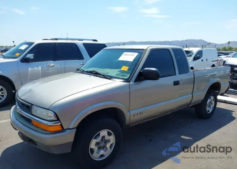 2000 Chevrolet S-10 Ls из США, поврежденный, VIN 1GCDT19W9Y8137411